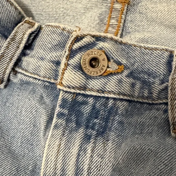 Abercrombie & Fitch Light Blue Flare Jeans - Picture 4 of 5